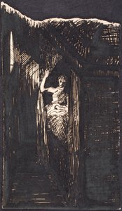 Femme dans une alcôve - Agnes Slott Møller