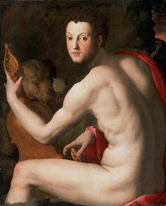 Portrait de Cosimo I de Medici en Orphée