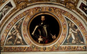 Portrait de Cosimo I de Médicis, Grand-Duc de Toscane et père de Francesco I - Agnolo (after) Bronzino