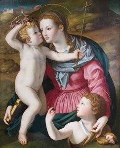 Madone et Enfant avec saint Jean-Baptiste