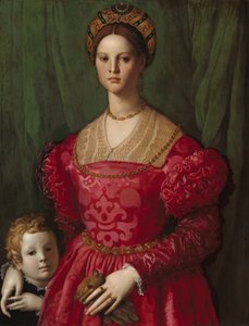 Une jeune femme et son petit garçon, vers 1540