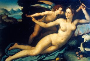 Vénus et Cupidon, milieu du 16e siècle