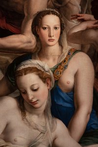 Chapelle des Médicis : Descente du Christ aux Limbes (détail)