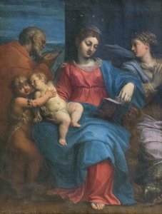 Sainte Famille avec Sainte Marguerite