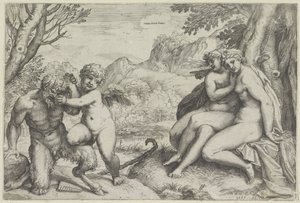 Omnia vincit Amor - Agostino Carracci