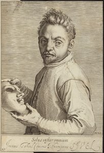 Portrait de Giovanni Gabrielli - Agostino Carracci