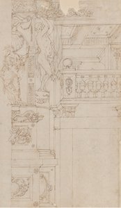 Études pour les décorations en trompe-l