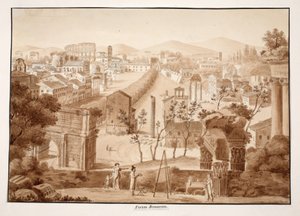 Forum Romanum, 1833 - Agostino Tofanelli