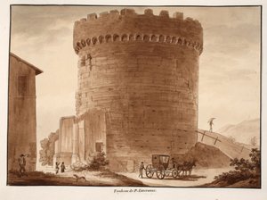 Le tombeau des Horaces et des Curiaces, 1833 - Agostino Tofanelli
