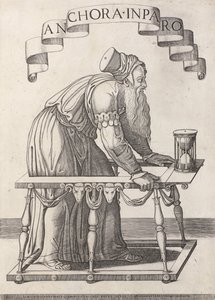 Allégorie de la vieillesse - Agostino Veneziano (attributed to)