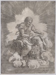 Saint Marc, daté 1518 - Agostino Veneziano