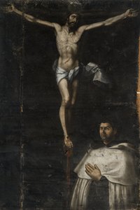 Crucifié avec Saint Jean de la Croix - Agustín del Castillo