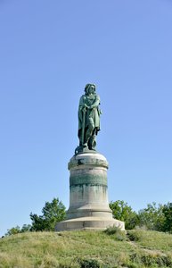 Statue colossale de Vercingétorix (72-46 avant J.-C.), chef gaulois - Sculpture de Millet Aimé 1865