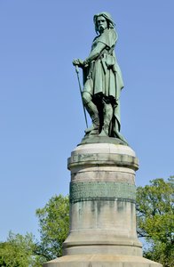 Statue colossale de Vercingétorix (72-46 av. J.-C.), chef gaulois - Sculpture de Millet Aimé (1819-1891) - Aime Millet