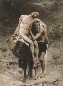 Le Bon Samaritain - Aimé Nicolas Morot