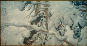 Hiver - Akseli Valdemar Gallen Kallela