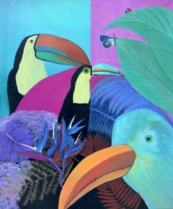 Rêve exotique : Oiseau de Paradis, 2021 - Akturk Yasemin