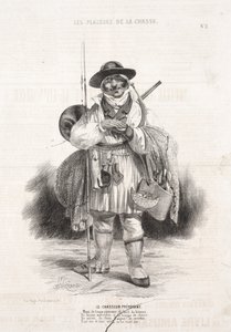 Les Plaisirs de la chasse : Le Chasseur prévoyant - Alade Joseph Lorentz