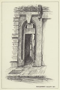 Faulkners Alley, EC - Alan Stapleton