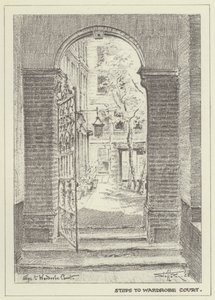 Marches vers Wardrobe Court - Alan Stapleton