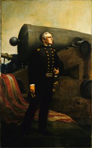 Le premier canon à Fort Sumter (Major Robert Anderson) - Alban Jasper Conant