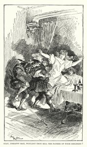 Illustration for Balzac’s Contes Drolatiques (litho)