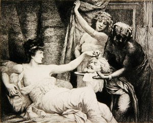 Hérodiade c.1878 - Albert Alexander Paul Rouffio