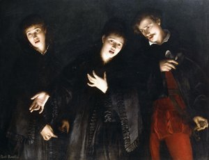 Trois chanteurs - Albert Alexander Paul Rouffio