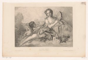 Muse Erato avec putto et tambourin (La muse Erato, Collection Richard Wallace)