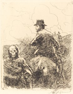 Danger passé - Albert Besnard