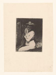 Femme nue à la toilette - Albert Besnard
