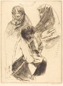 Trois femmes voilées - Albert Besnard