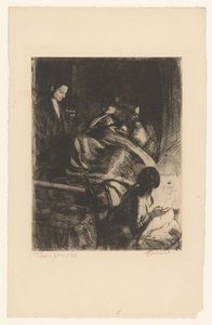 Femme en couche