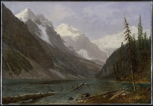 Rocheuses canadiennes (lac Louise) - Albert Bierstadt