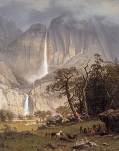 Cho-looke, la chute de Yosemite, 1864