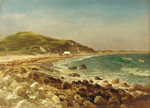 Scène côtière - Albert Bierstadt