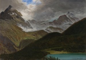 Paysage - Albert Bierstadt