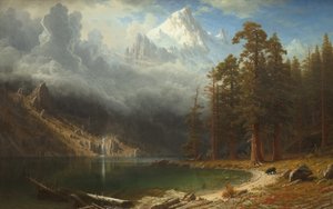 Mont Corcoran, vers 1876-77 - Albert Bierstadt