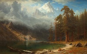 Mont Corcoran, vers 1876-1877 - Albert Bierstadt