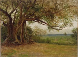 Étude pour "Le Débarquement de Colomb", 1892 - Albert Bierstadt