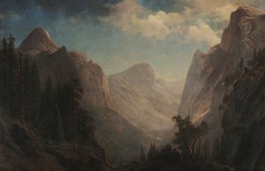 Vue de la vallée de Yosemite - Albert Bierstadt