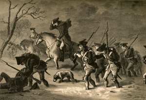 La Marche de Valley Forge, 1877