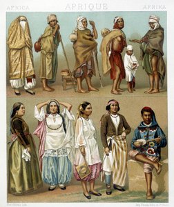 Illustration dans « Le costume historique » par Racinet