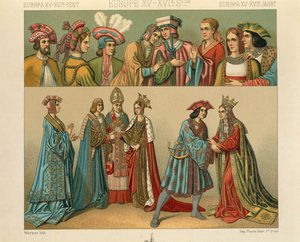 Le Costume Historique par Auguste Racinet, Volume IV - Albert Charles August Racinet