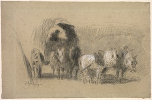 Un Chariot de farinier, c. 1895