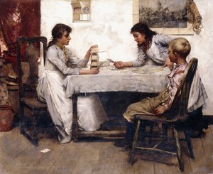 La Maison de cartes, 1888