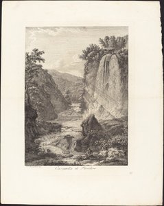 Cascatella di Tivoli - Albert Christoph Dies