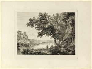 Lac de Nemi - Albert Christoph Dies
