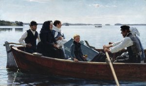 Le transport du cercueil d