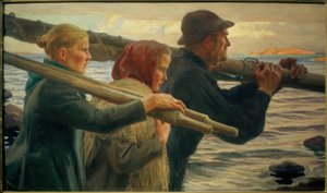 Les îles extérieures - Albert Gustaf Aristides Edelfelt